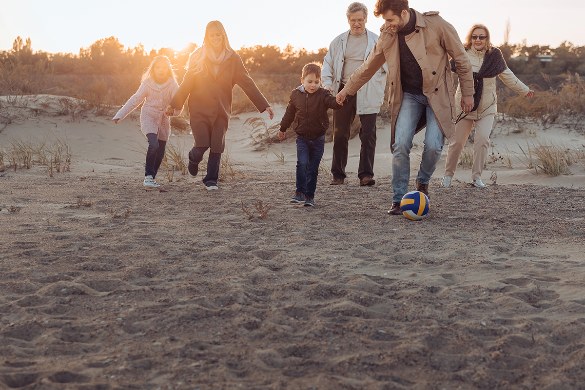 Sucesiones y patrimonio representado por tres generaciones de una familia.